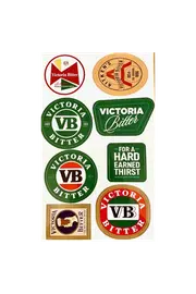 Even Harder Earned Stickers – Victoria Bitter