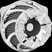AN Inverted Air Cleaner Kit Drift Chrome Harley Softail Deluxe 16-17