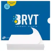 Laundry Detergent Sheets Eco Friendly Light Fresh Scent 50 Pack Detergent Strips