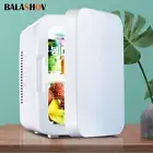 Fridge Portable Mini Plug in Plastic Multicolor Modern 12-220 V Free Stand 6 L