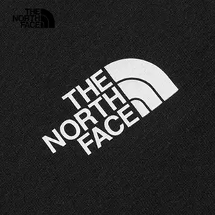 The North Face北面女款黑色吸濕排汗透氣休閒短袖T恤｜89QTJK3