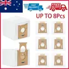 8Pcs Dust Bags for Ecovacs Deebot Ozmo N8+,N8 Pro+,T8,T9+,T9 Plus Vacuum Cleaner