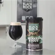 Black Rock Miners Stout Classic Stout Homebrew Beer Extract Tin