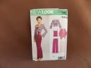 New Look Misses Jacket, Top & Pants Sizes 8-18 Uncut Pattern 6543