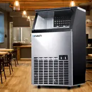 Stainless Steel Commercial Ice Cube Maker 60KG Capacity