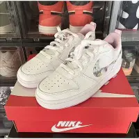 在飛比找Yahoo!奇摩拍賣優惠-Nike Corough Low 2 SE GS 白粉 花卉