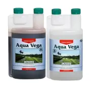 Canna Aqua Vega A/B Nutrient Set - 1L - Hydroponic Nutrients