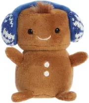 Aurora - Mini Brown Holiday - Land of Lils 5" Lil' Gingie - Stuffed Animal