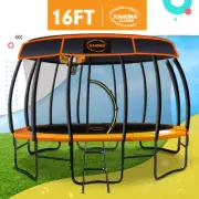 Kahuna 16ft Trampoline Safety Net Spring Pad Cover Mat Roof Shoe Bag- Orange