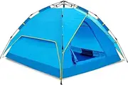 Automatic Pop Up Camping Tent 3-4 Person Family Tent Lightweight Rainproof Dome Tent Double Layer Couple Tent Ouedoor