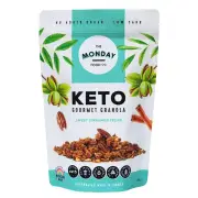 The Monday Food co. Keto Gourmet Granola Sweet Crunchy Macadamia Clusters 300g