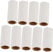PERSELOSO 9Pcs Extra Sticky Lint Roller Refills for Pet Hair Removal Portable Each Total for Clothes Furniture Carpets and Travel Use