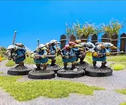 Wargames Atlantic, This Quar's War, Quar Coftyran Infantry, 28mm Hard Plastic Miniatures