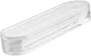 Operitacx Clear Acrylic Quilting Clapper Tool Portable Handheld Pressing Tool for Crisp Seams for Sewing Ironing Quilting High Clarity Lightweight Design