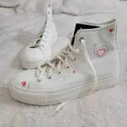 NEW Converse Chuck Taylor All Star Lift Platform High "Y2K Heart" A109114C Sz 9