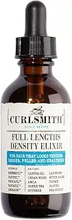 Curlsmith Full Lengths Density Elixir 2 oz / 60 mL - Fresh Scent, White, Unisex Adult, Unisex