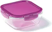 Lock & Lock Boroseal Square Oven Glass Food Container, Clear, 70002