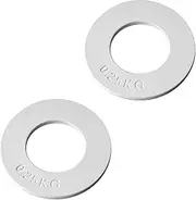 2X Fractional Weights Fractional Weights Mini Weight Plates Strength Training Plates Accurate Accessory White 0.25Kg