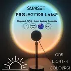 Sunset Lamp LED Projector Atmosphere Night Lamp Bedroom Photography Social Media