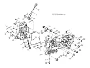 Polaris Crankcase, Right, Genuine OEM Part 0455175, Qty 1