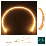 5PCS DC3V 80mm 2200K Warm White Super Flexible Silicone Filament Lamp LED DIY
