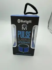 Mental Beats Pulse Bluetooth Mini Speaker With LED Lights BLUE brand new