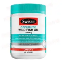 在飛比找蝦皮購物優惠-Swisse 魚油 無腥味1000mg/1500mg400粒