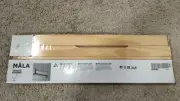 IKEA MALA Wooden 18" Drawing Paper Roll Dispenser 10149350 Plus 2 Rolls Paper