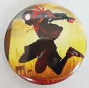 Spider-Man Into The Spiderverse Jump 1.5 inch Back Badge. *