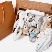 Set Soothing Doll Gift Box Newborn Supplies Gift Set High-end Gift Box Packaging A