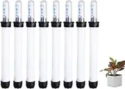 Cazqgoy Pack of 8 Plastic Water Level Indicators, Plant Watering Indicator, Plastic Water Level Indicator for Culture Pot, Flower Boxes, Potted Plants