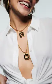 [Renato Cipullo] 18k Yellow Gold Byzantine Chain Necklace