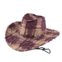 在飛比找ETMall東森購物網優惠-遮陽帽美式男女西部牛仔帽