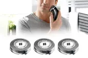3 Piece HQ8 Replacement Shaver Heads for Philips Electric Norelco Shaver