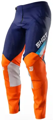 Shot Contact Tracer Motocross Pants, blue-orange, Size 40 for Men Blue Orange