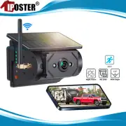 Wireless Solar BSD Magnetic Backup Camera For Truck Hitch Trailer Horse Van RV