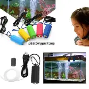 Portable Mini USB Aquarium Fish Tank Oxygen Air Pump Energey Saving AU