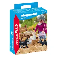 在飛比找蝦皮商城優惠-playmobil 摩比積木 女人與貓 PM71172