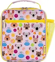 Maxwell & Williams Kasey Rainbow Critters Insulated Children's Lunch Bag Pink