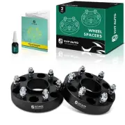 2Pcs 6x5.5'' to 6x5.5'' Wheel Spacer 1.5" M14x1.5 Studs 78.1mm for GMC Sierra