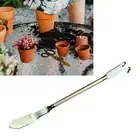 Rake with Squeegee Bonsai Rake Ergonomic Handle Stainless Steel Portable