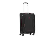 Delphin Caspian 2 Softside Medium 73 cm Spinner Suitcase Black