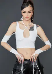 [Poster Grl] Game Over Halter Top