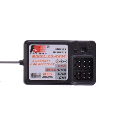 FLYSKY FS-GR3E GR3E Receiver for GT2 GT2E GT2F GT2G GT2B GT3B GT3C Transmitter