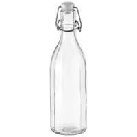 在飛比找momo購物網優惠-【TESCOMA】扣式密封玻璃水瓶 豎紋500ml(水壺)