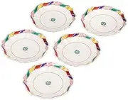 Kutani Iwataya 5.5 Plate Assortment, Four Leaf Clover K9-145