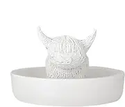 [Generic] Cow Ring Holder - Ring Holders for Jewelry | Ring Holders | Resin Jewelry Holder Dish Trinket Tray | Resin Jewelry Holder Dish Trinket Tray, Cow Ring Holder Stand Decor for Rings Earrings Necklace