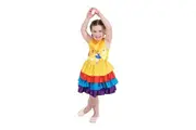 The Wiggles Wiggles Ballerina Multi-Coloured Dress Costume Dress Up Party