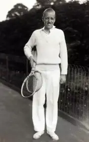 Tennis Circa 1930 Sidney Wood Usa Winner Old Photo