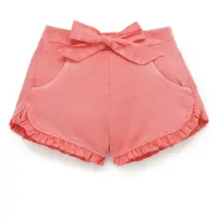 在飛比找momo購物網優惠-【Purebaby】澳洲有機棉 女童短褲(嬰幼童裝)